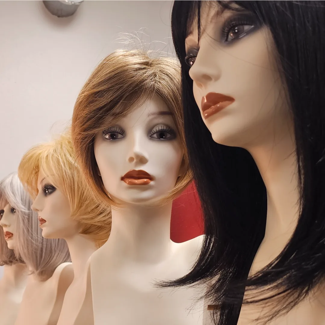 Wigs and hair accessories at Accessories with a Flair & Hair