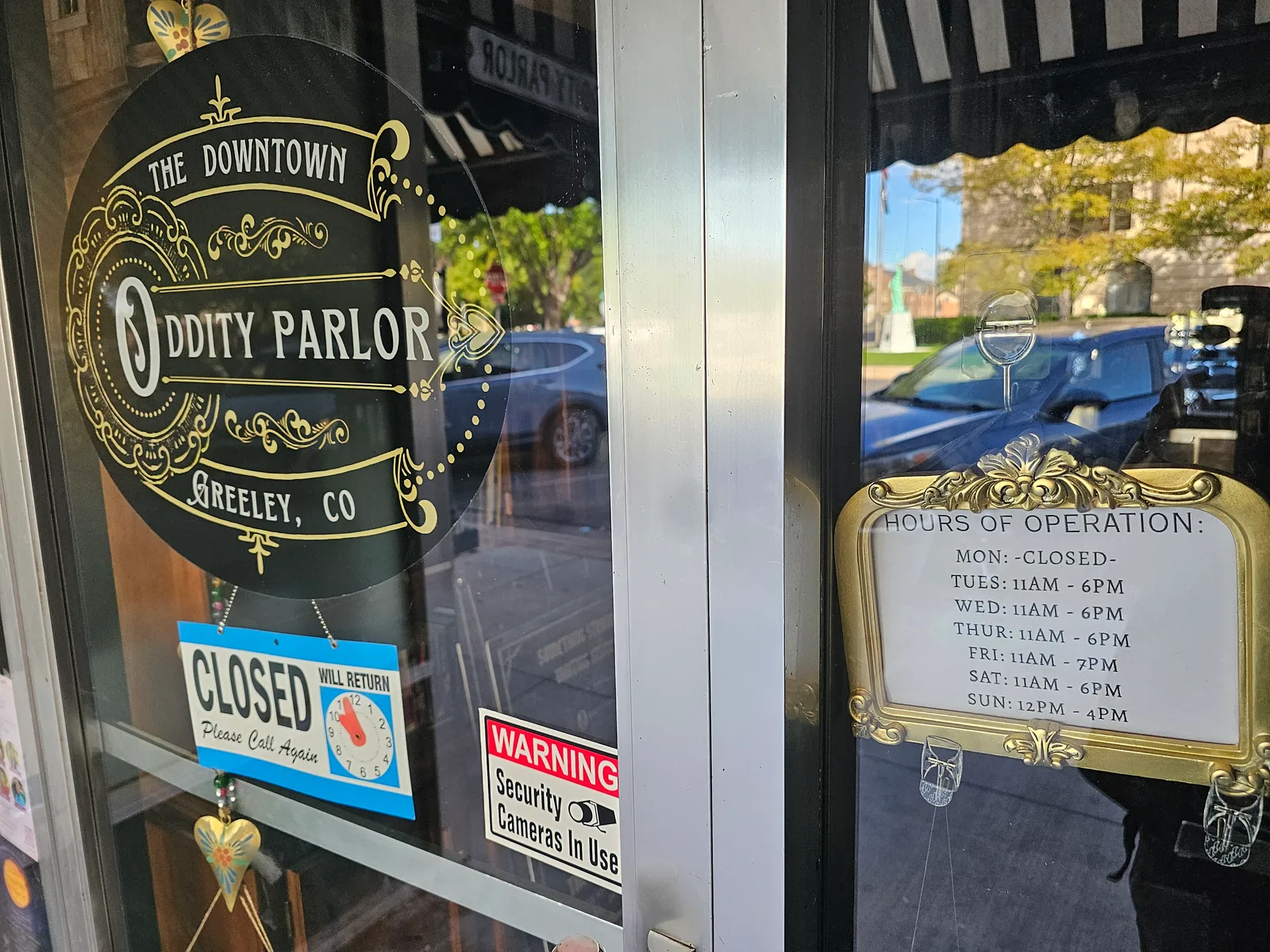 Oddities Parlor on 9th Avenue is already dressed for the season.