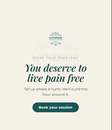 Windsor Therapeutic Massage